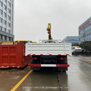 Dongfeng Truck Mounted Crane Carrying XCMG 5-ton Crane thumbnail-5