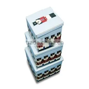 Stitching Cardboard Storage Box thumbnail-1