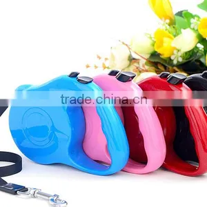 Plastic 3 Meter 5 Meter Automatic Retractable Dog Leash Dog Accessories thumbnail-1