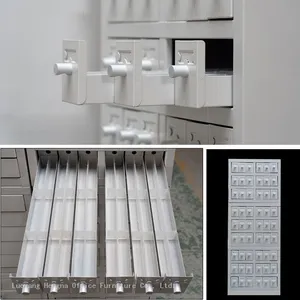 Epoxy Coated Laboratory Storage Cabinet for Glass Slides & Blocks - Mix Storage With High Strength Pulley thumbnail-2