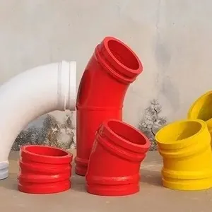Sany Concrete Pump Accessories DN 275-45 411 Concrete Pump Extended Elbow thumbnail-4