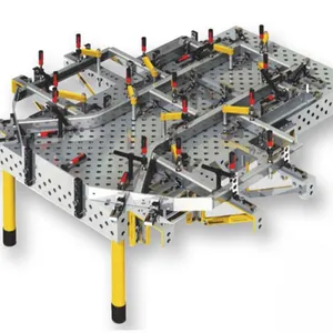 Anti-deformation Civil Air Defense Welded Platform, High Wear-resistant Cast Iron Platform, Large Quantity of Spot Goods, Junyuan thumbnail-1