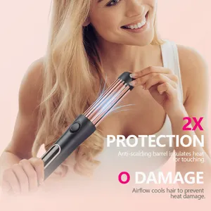 Electric Curling Iron/cold Air Styling Straightener/dual-purpose Curling and Straightening Board Clamp（Wechat:13510231336） thumbnail-3