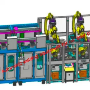 Automotive Wheel Housing Robotic Ultrasonic Welding Machine thumbnail-2