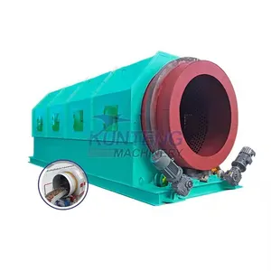 City Solid Garbage Sorting Machine Drum Screen for Waste Separation Municipal Waste&Construction Waste Processing Machines EPC thumbnail-1