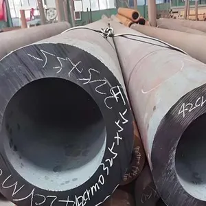 Steel Pipe & Tube & High Pressure Boiler Tube，20G、15CrMoG、12Cr1MoVG、P91 thumbnail-1