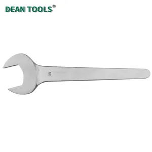 304 Stainless Steel Non-Magnetic Single Open End Wrench With Mirror Polish, 17-32mm Opening thumbnail-2
