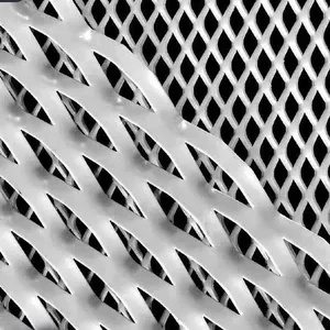 Galvanized Steel Micro Expanded Metal Mesh With Fine Openings for Filter Applications thumbnail-2