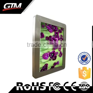 Wall Panel System Touch Screen Computer Wifi Led Advertising Totem Tft Display Computer Kiosk Printer Wall Mount All In One Pc thumbnail-1