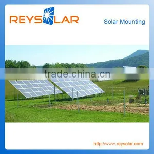 Adjustable Solar pv Mounting System Solar Ground Mount System 10kw Aluminum Solar Rail thumbnail-1