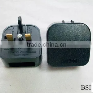CE ROHS BSI Approved Nylon Schuko Germany EU to UK Ireland Singapore Plug Travel Adapter thumbnail-4