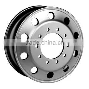 Aluminum Rims 11r22.5 Light Weight Alloy Wheels 10 Holes thumbnail-1
