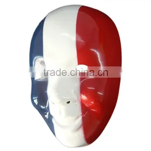 Cheap French Flag Mask Full Face thumbnail-1