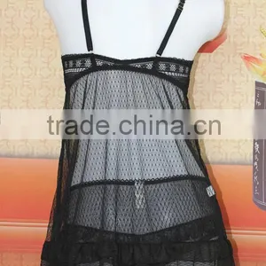 Sexy Transparent Quick Dry Lingerie Dress,hot Mesh Teddy Babydoll thumbnail-3