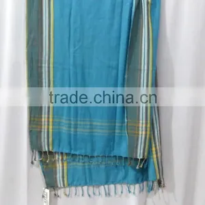 100% Cotton Bath Beach Towels Kikoy Pareo Towel Beach Sarong Chair Cover thumbnail-1