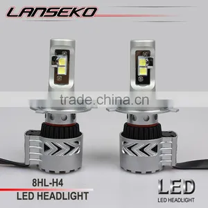 2016 NEWEST Double Heat Dissipation System 6000lm 40w C-ree h4 Led Headlight Bulb thumbnail-1