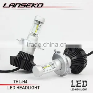 All in One Fanless Design 4000lm Auto g7 Led Headlight 30w 12V Voltage Led Headlamp for Universal Cars thumbnail-1