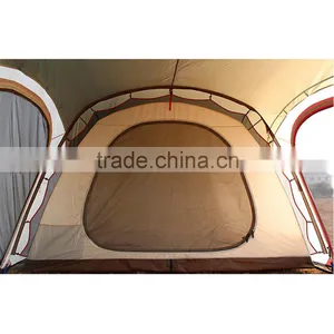 Large Big House Tent Tourism 3 Person Family Camping Cheap Best Waterproof Family Tents thumbnail-3
