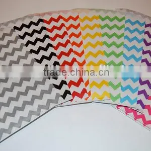Manufacturer of Party Favor Bags Party Favor Colorful Chevron Design thumbnail-2