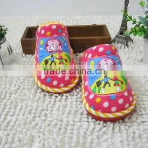 Comfortable Warm Indoor Cartoon Shoes With Led Sole for Kids thumbnail-2