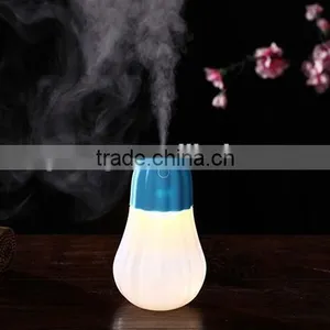 Mini Pumpkin Humidifier LED Nightlight Household Warm Mist Humidifier Office Car Air Diffuser Mist Maker thumbnail-4