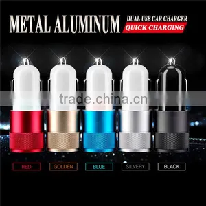 Fashional Design Metal Mobile Phone Car Chargers for Samsung s6 thumbnail-1