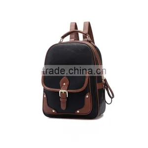 Fashion PU Women Backpack With Good Quality thumbnail-2