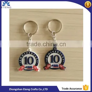 Promotion Gifts Away Custom Design Soft Rubber Keychain for Anniversary thumbnail-1