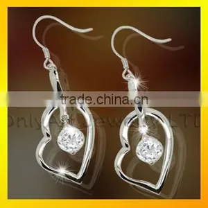 Fashion Design Stud Earrings Top Quality Shiny Latest Hanging Earrings thumbnail-4