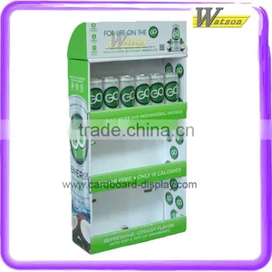 Hot Sale Multiple Shop High Quality Cardboard Display Stand for Beverage thumbnail-1