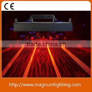 Stage Lighting Pure Diode 8 Heads Red Single Beam Laser Light thumbnail-1