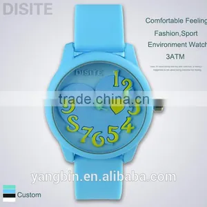 Current Hot Selling Silicone Japan Quartz Movt Fashion Custom Design Kids Watch thumbnail-1