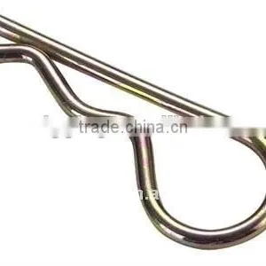 China Baite Factory Zinc Plated Steel 8mm Clevis Bolt Pin R Type Clip Industry R Hair Clip thumbnail-3