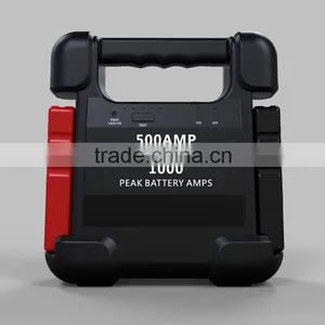 24000mAh Truck Diesel Gasoline 12V 24V Big Capacity Certificate Jump Starter thumbnail-1