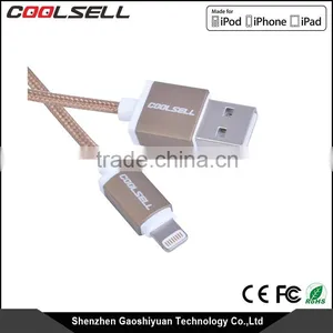 MFi Certified Original MFI Cable Nylon Braided 8 Pin Usb Cable for Iphone Accessory thumbnail-2