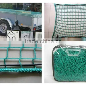CE Certified PET/PP Knotless Cargo Net Safety Net for Tractor Trailer thumbnail-1
