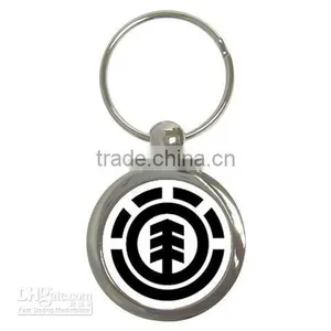 Metal Promotion Shopping Cart Coin Token Key Chain thumbnail-6