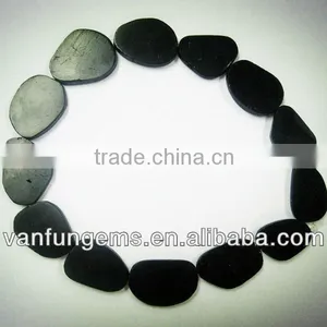 Black Tourmaline Slice Flat thumbnail-1