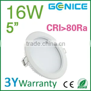 Ultra Bright 16W LED Downlight Recessed Ceiling Light Fixtures Kit With LED Driver thumbnail-2