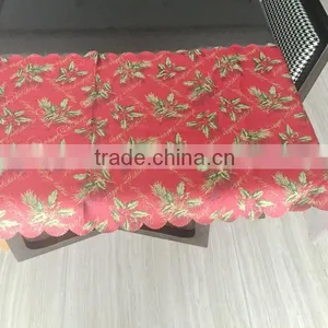 TB009 Flowers Polyester Table Cloth thumbnail-2