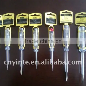China Manufacture Offer Free Sample Long Life Neon Light Voltage Tester Pen Screwdriver Type Tester thumbnail-2