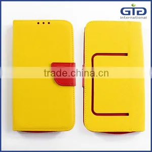 [GGIT] High Quality Flip Case OEM Mobile Phone Cover Universal Leather Case thumbnail-1