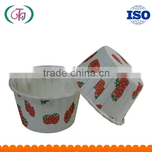 SGS Certifacted Baking Cup for Cakes Coated PET Paper Cupcake Liners thumbnail-2