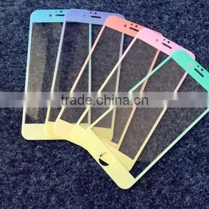 2016 New Front&back Shimmering Powder Gradient Ramp Screen Protector for IPhone 6s China Supplier thumbnail-3