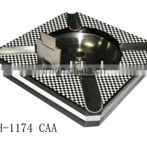 Carbon Fiber Square Cigar Ashtray thumbnail-1