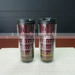 Popular Promotional Gift PP and PS Color Changing Magic Travel Tumbler thumbnail-2