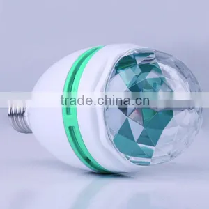 Led Magic Rotating B22 E26 E27 3W RGB Disco Ball Bulb Light thumbnail-4
