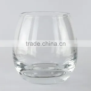 Wholesale Egg Shaped Close Mouth 2015 New Design Tumbler Shot Whisky Glass thumbnail-1