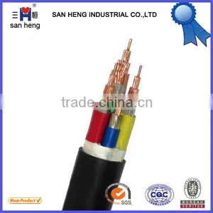 0.6/1kv XLPE Insulated PVC Coated Copper or Aluminum Cable 3*4+2*2.5mm2 thumbnail-4