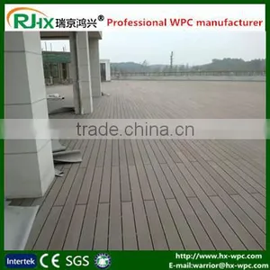 Extruded Plastic Composite Decking With Teak Color/wpc Crack-resistant Decking thumbnail-6
